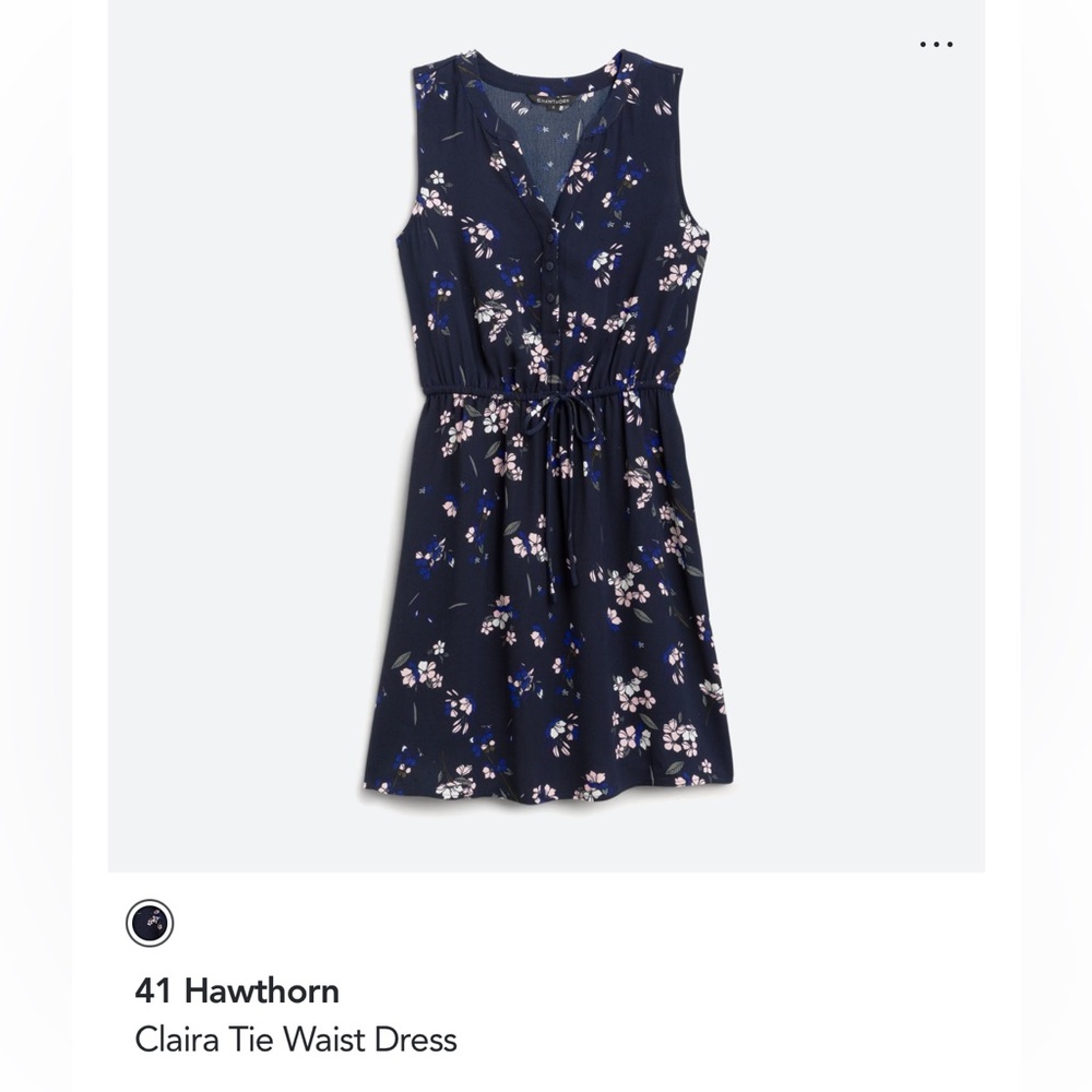 41 Hawthorn Claira Tie Waist Dress (Size 18/ XXL)